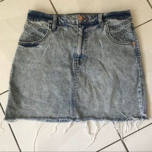 Wild Fable High-Waisted Jean Skirt